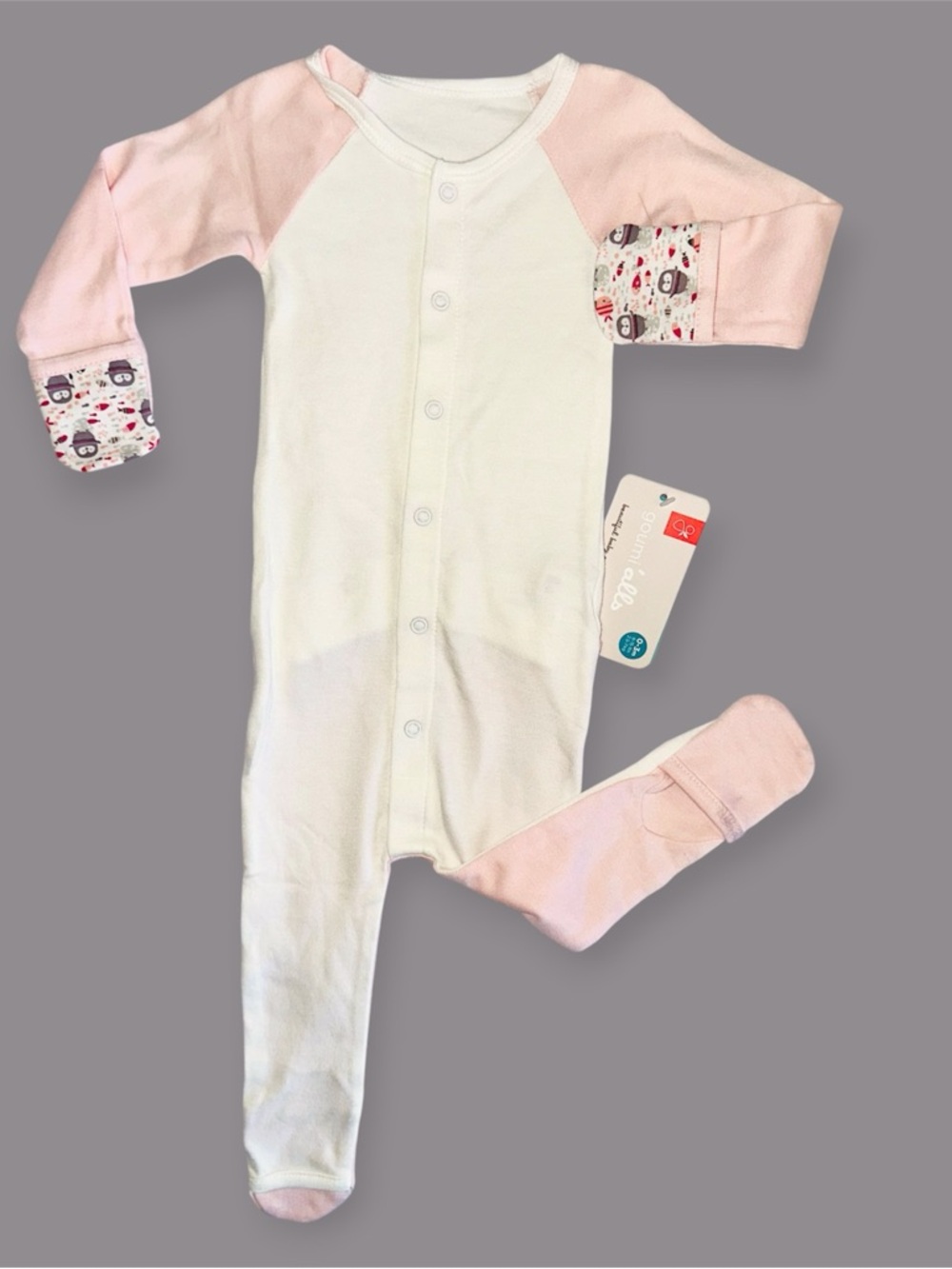 NWT Goumi Baby Footie